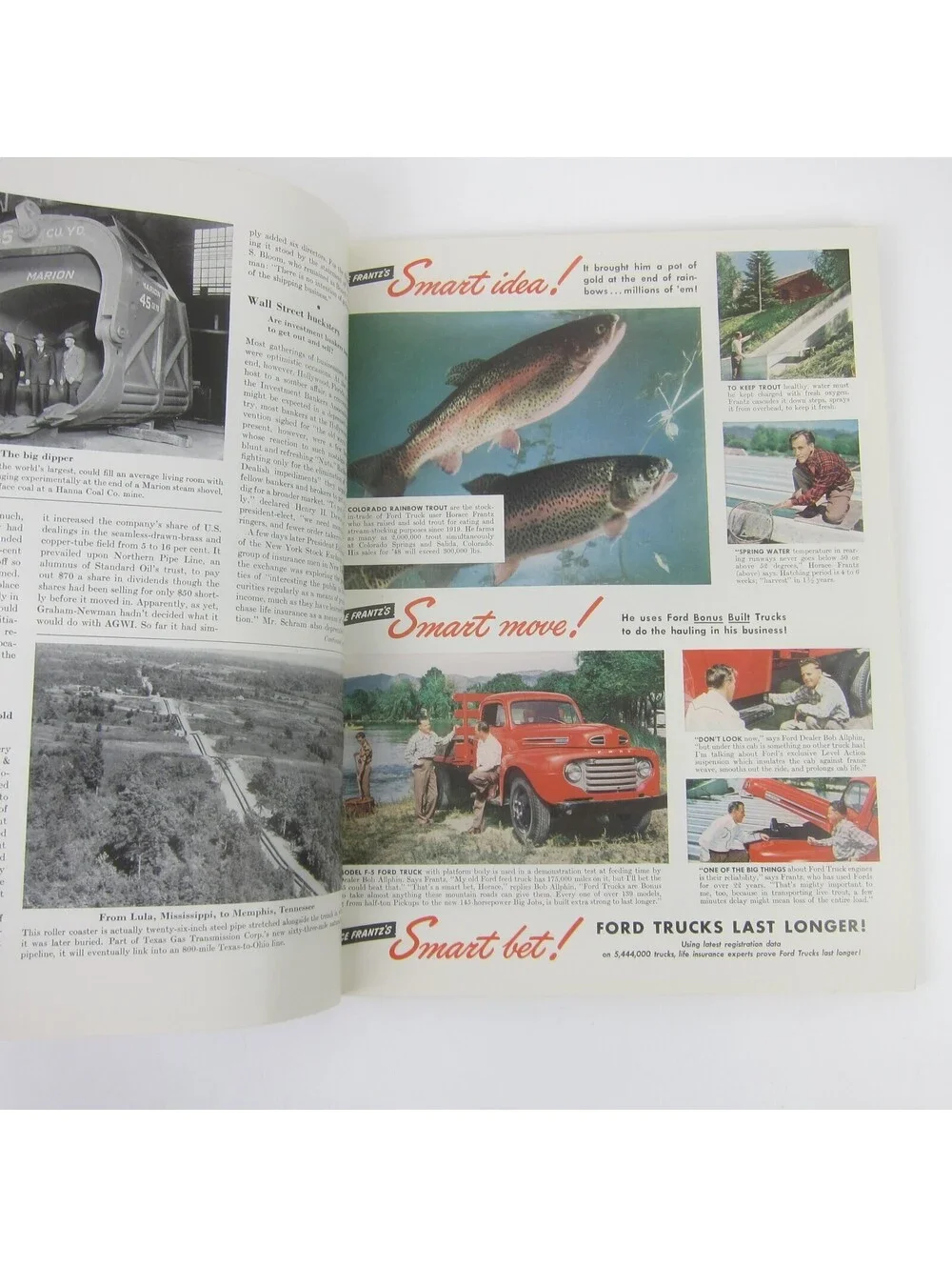 Vintage FORTUNE Magazine February 1949 George Giusti Cover Cadillac Oldsmobile